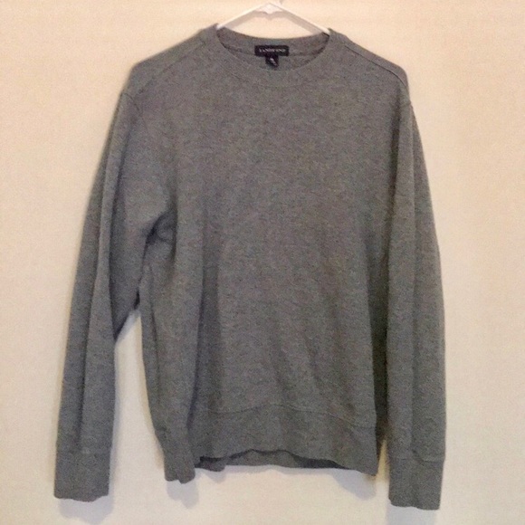 lands end crew neck sweatshirt